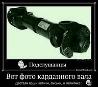 Вот фото карданного вала Достали ваши котики, сиськи, и политика! 