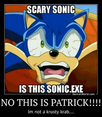 NO THIS IS PATRICK!!!! Im not a krusty krab....