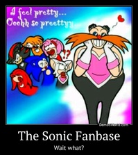 The Sonic Fanbase Wait what?